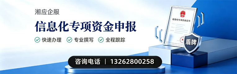 汕尾信息化专项资金申报服务