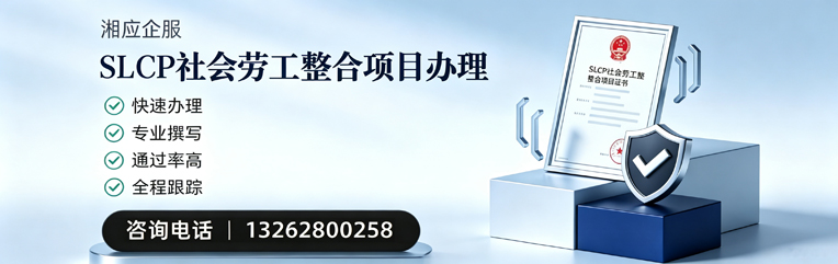 汕尾SLCP社会劳工整合项目申报服务