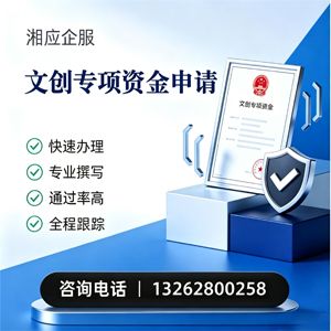 汕尾文创专项资金申报服务