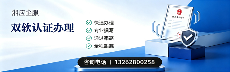 汕尾双软认证申报服务